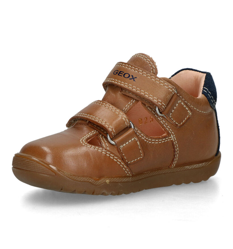 Geox Macchia Chaussures pour bébé en Cognac pour garçons (325551)