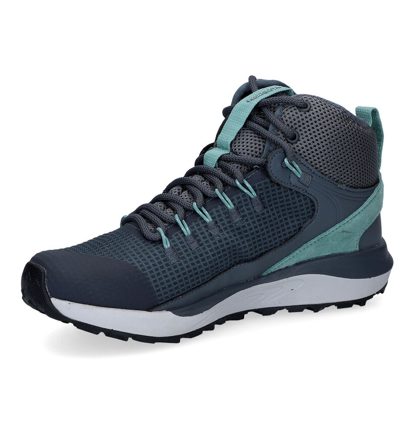 Columbia Trailstorm Mid WP Grijze Wandelschoenen voor dames (303804) - geschikt voor steunzolen