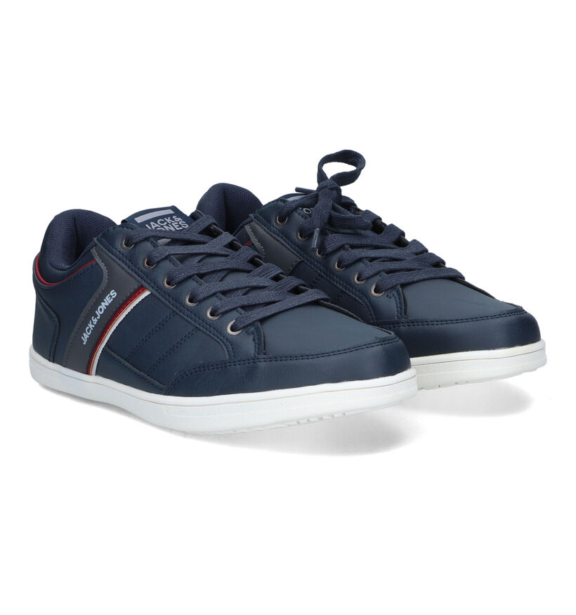 Jack & Jones Bradfield Chaussures à lacets en Noir pour hommes (327699) - pour semelles orthopédiques