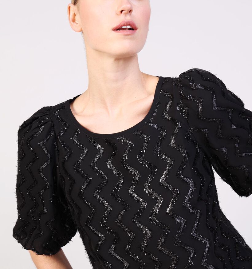 Mexx Blouse en Noir Mexx Blouse en Noir pour femmes (365608)