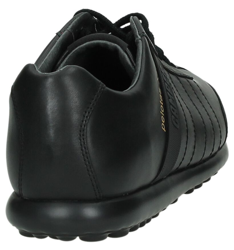 Camper Chaussures basses en Noir en cuir (168855)