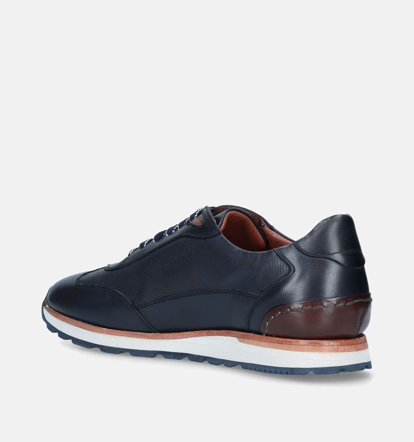 Ambiorix Icarius Blauwe Veterschoenen voor heren (327720) - geschikt voor steunzolen