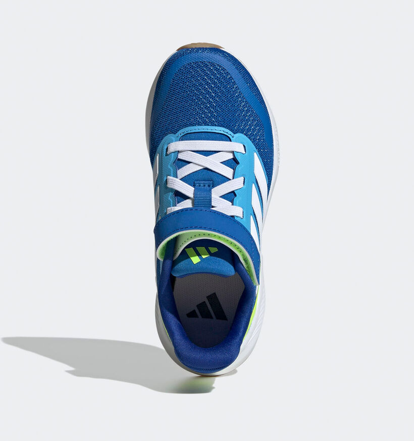 adidas RUNFALCON 5 Blauwe Sneakers voor jongens, meisjes (359683) - geschikt voor steunzolen
