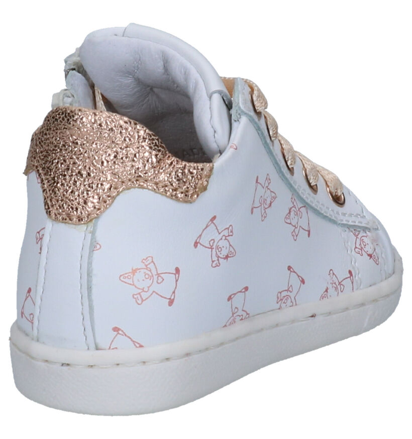 Bumba Chaussures pour bébé  en Blanc en cuir (266033)