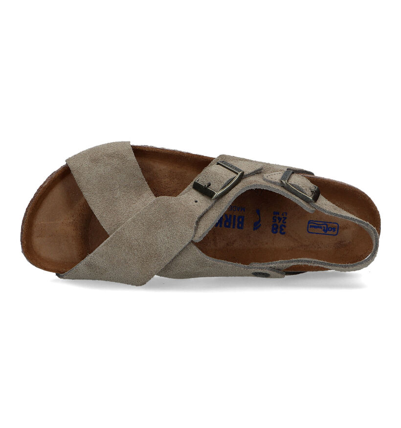 Birkenstock Tulum Taupe Sandalen voor dames (322770)