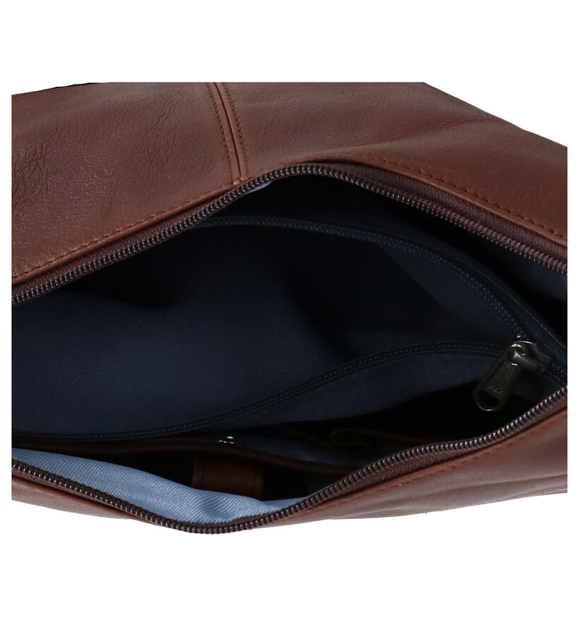 Saccoo Buri Cognac Crossbody Tas voor dames (342842)