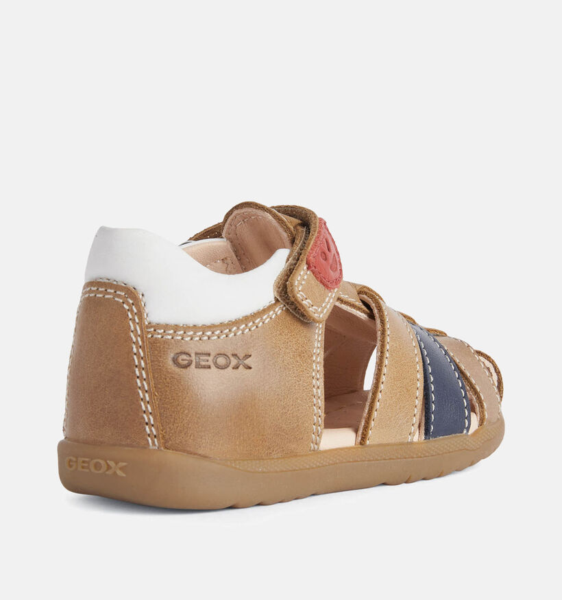 Geox Macchia Sandales pour bébé en Cognac pour garçons (352911)