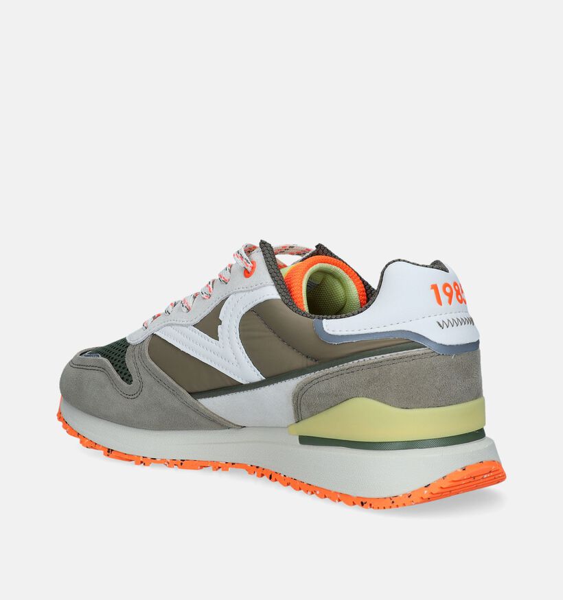 Victoria Leggera Neon Touch Kaki Veterschoenen voor heren (341190) - geschikt voor steunzolen