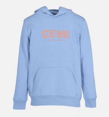 Sweatshirt bleu