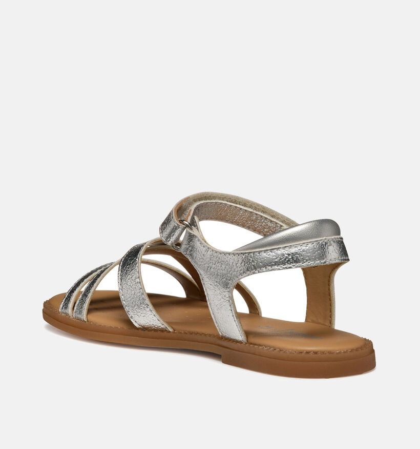 Geox Karly Sandales en Argent pour filles (352937)