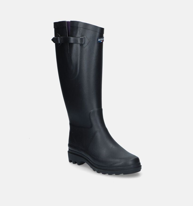 Aigle Bottes de pluie en Noir pour femmes (301362)