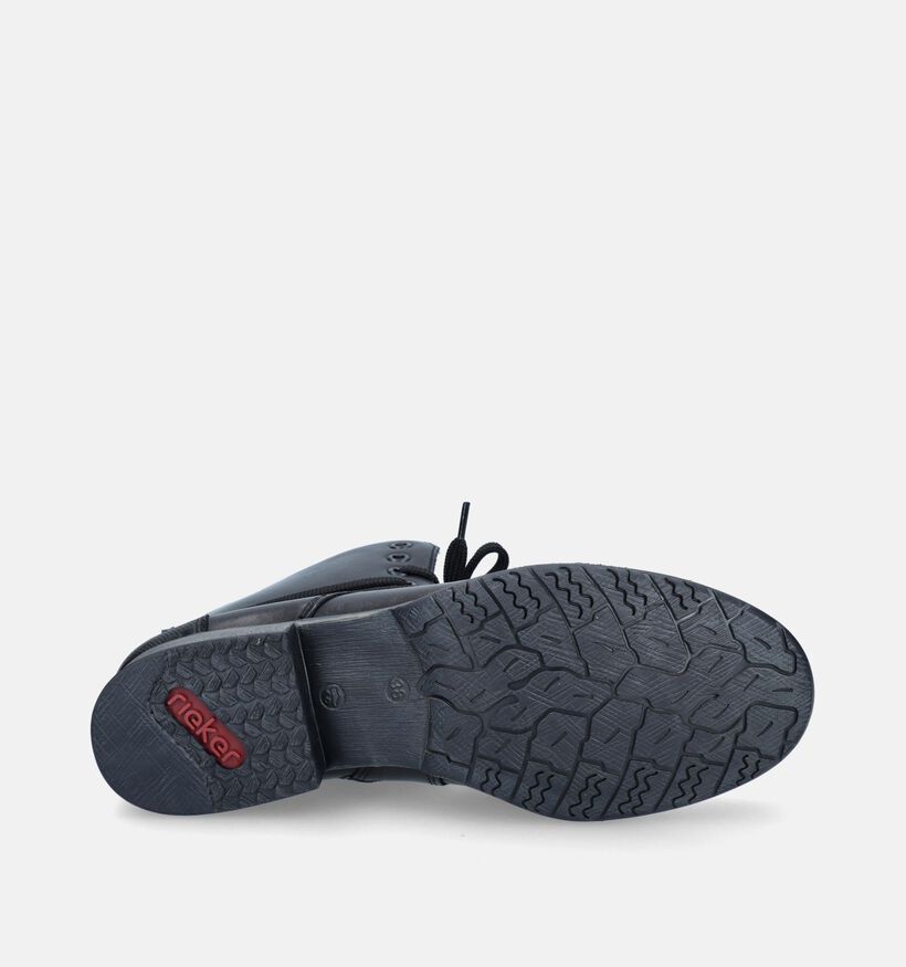 Rieker Bottines à lacets en Noir pour femmes (347414)