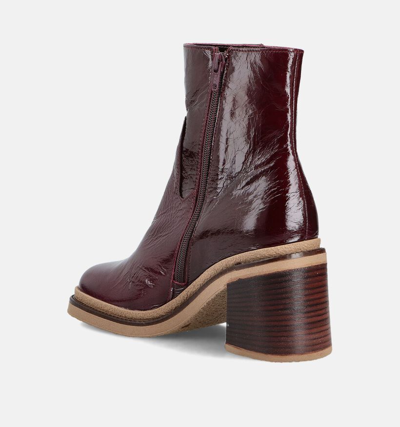 Softwaves Bottines à talons en Bordeaux pour femmes (364910) - pour semelles orthopédiques