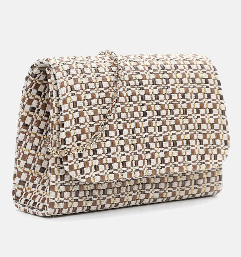 Tamaris Amalia Woven Bruine Crossbodytas voor dames (371297)