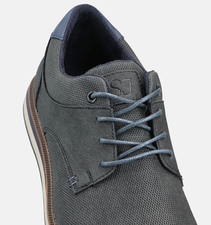 SJ Chaussures classiques en Bleu pour hommes (364866)