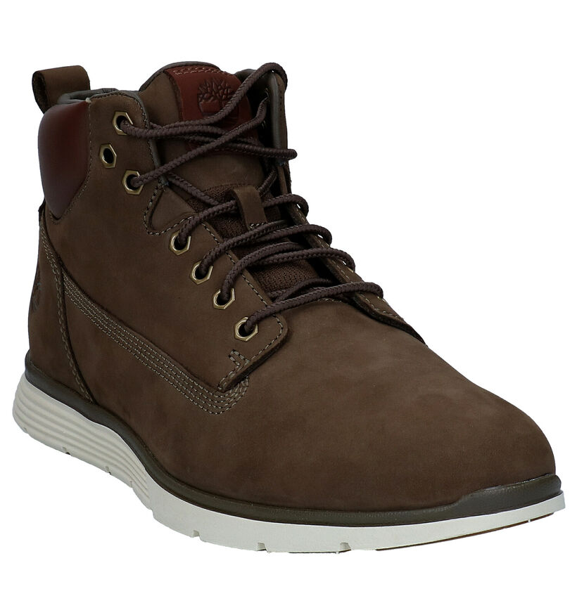 Timberland Killington Chukka Bottines en Cognac pour hommes (330918) - pour semelles orthopédiques