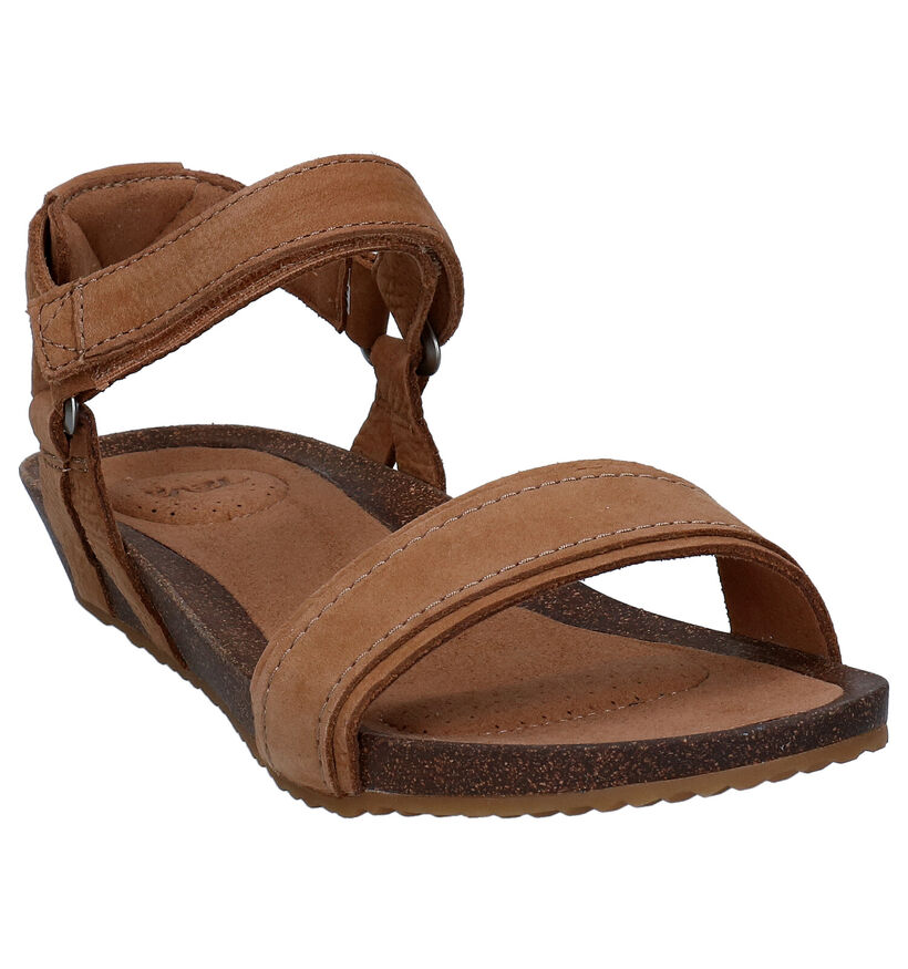 Teva Mahonia Sandales en Noir en nubuck (289236)