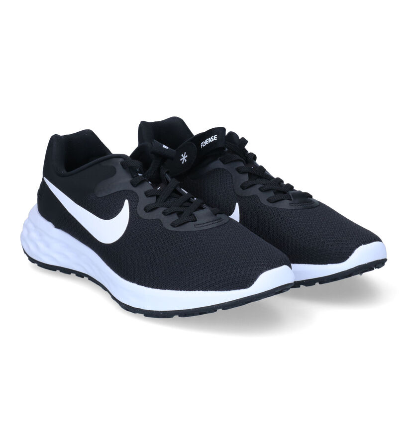 Nike Revolution 6 Flyease Baskets en Noir en synthétique (302743)