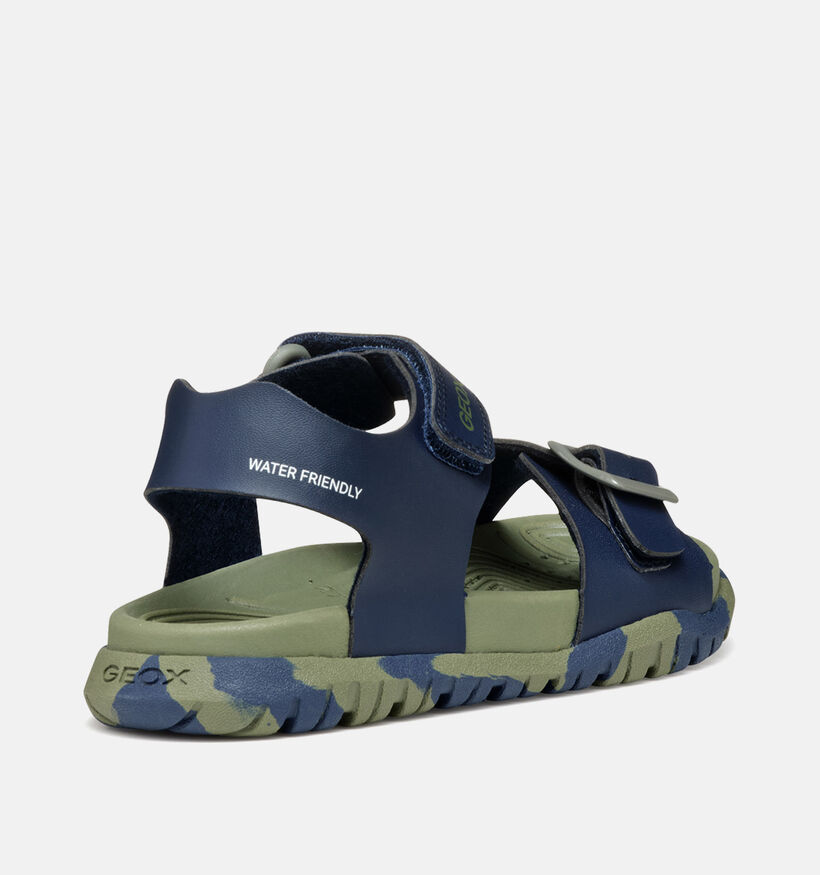 Geox Fusbetto Sandales en Bleu pour garçons (356388)