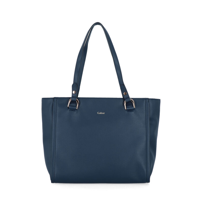 Gabor Malin Blauwe Shopper Tas met Rits voor dames (324795)