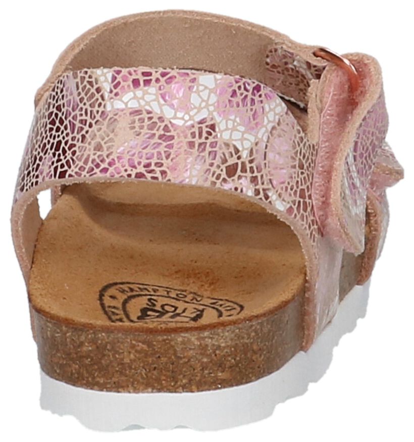 Hampton Bays Sandales en Rose en cuir (209308)