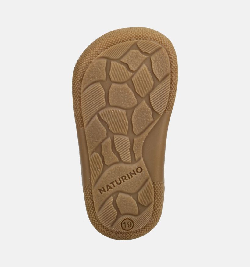 Naturino Barefoot Amur Mushroom Boots &agrave; lacets en Rose pour filles (380209) - pour semelles orthop&eacute;diques