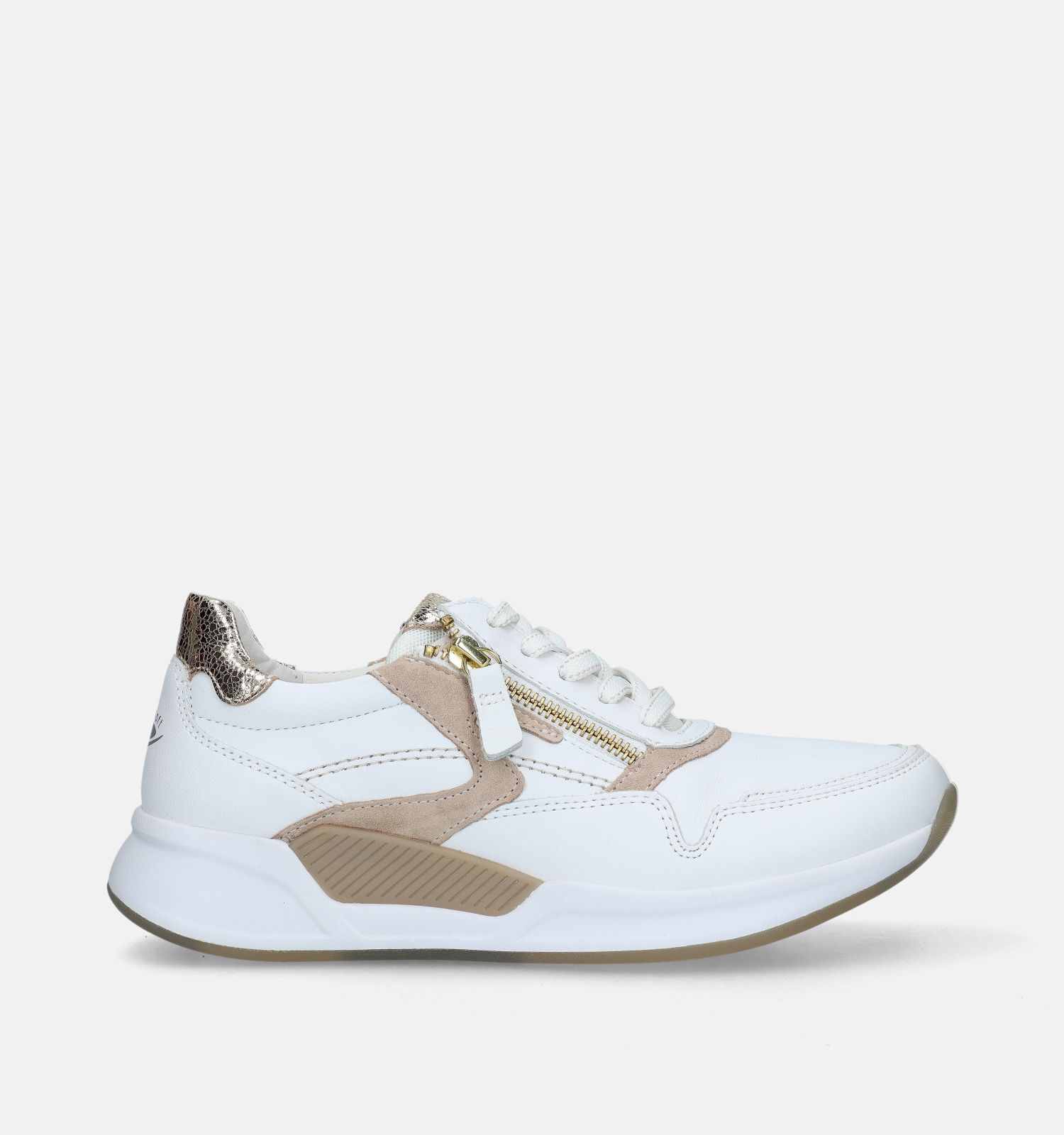 Gabor Rollingsoft Witte Sneakers Dames Sneakers Lage schoenen Online op TORFS.BE