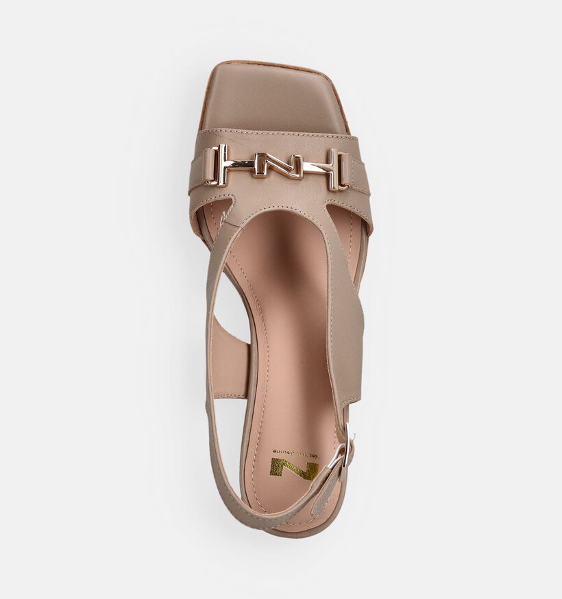 Nathan-Baume Lichtbruine Slingback Pumps voor dames (372249)