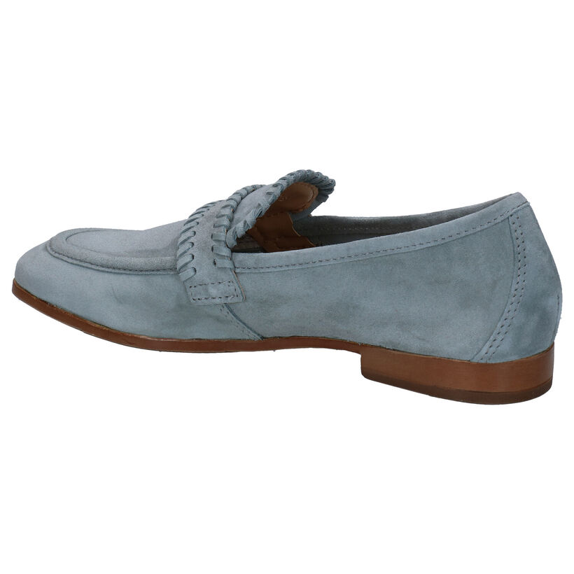 Hampton Bays Loafers en Bleu clair pour femmes (289587)