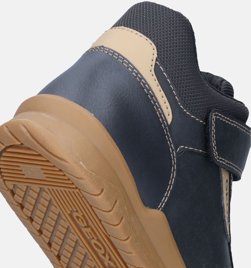 Geox Perth Zwarte Hoge schoenen voor jongens (344560) - geschikt voor steunzolen