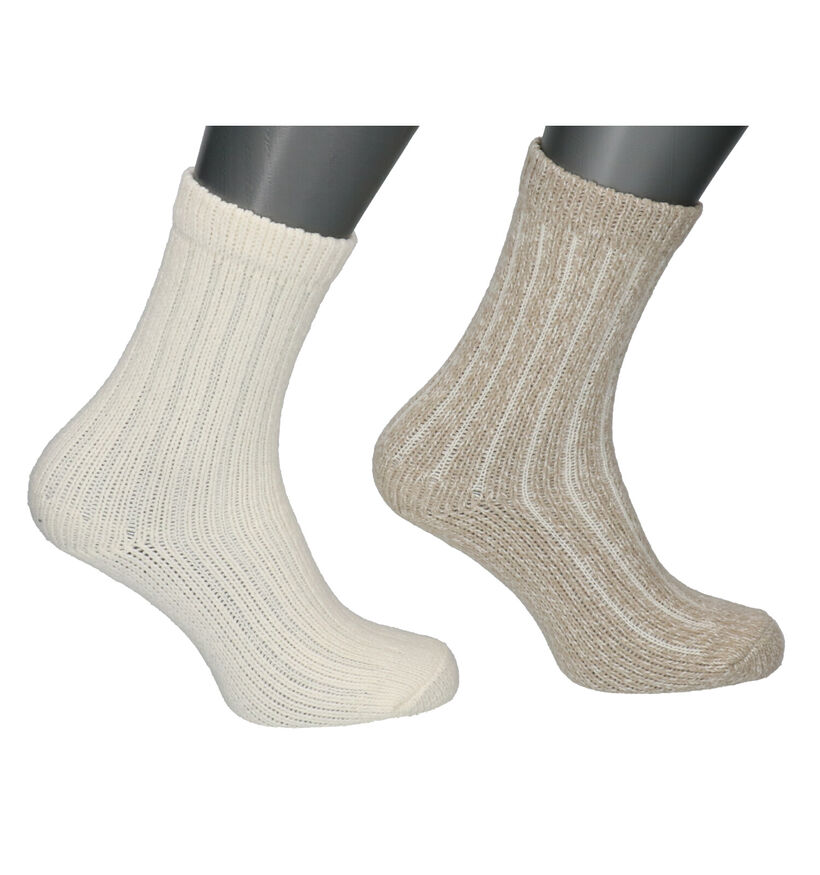 s.Oliver Chaussettes en Beige - 2 Paires (283047)