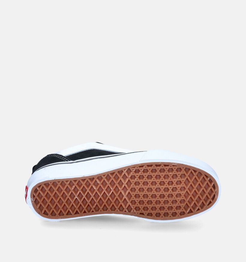 Vans KNU Skool Basket skate en Noir pour femmes (358650)