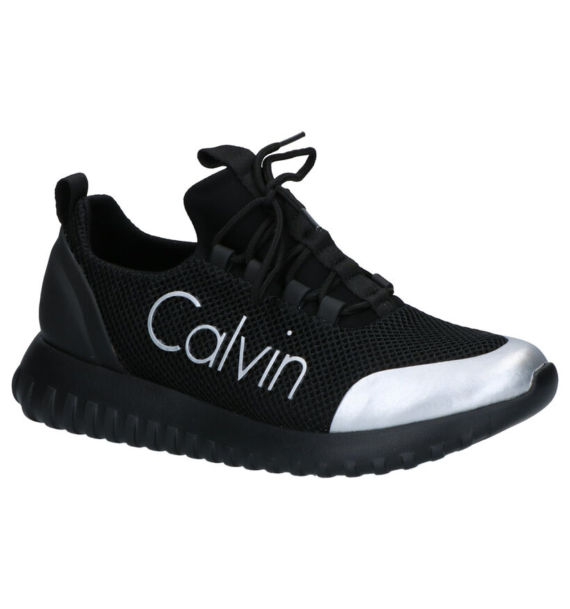 Calvin Klein Reika Witte Sneakers in stof (269193)