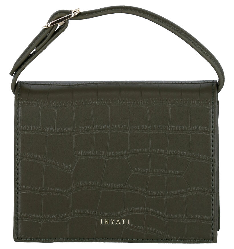 Inyati Ivy Vegan Kaki Crossbody Tas in kunstleer (284061)