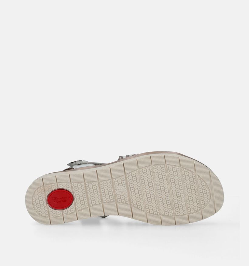 Tamaris Comfort Witte Sandalen voor dames (338176) - geschikt voor steunzolen