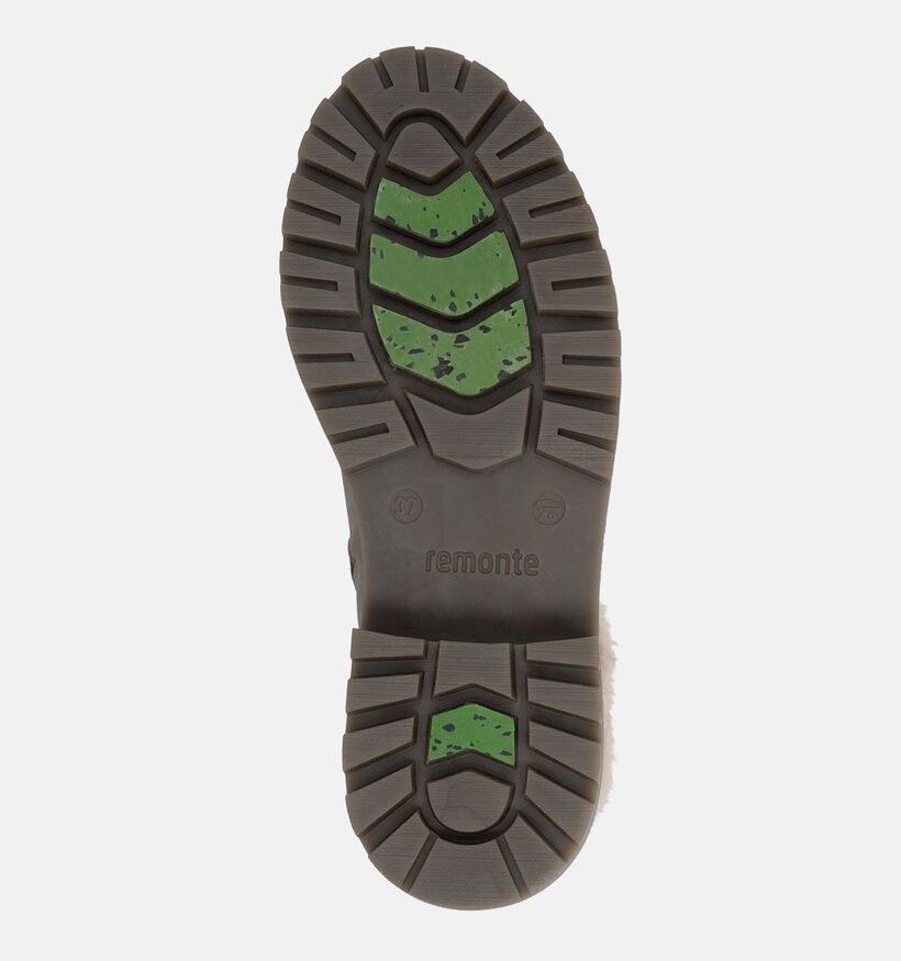 Remonte Boots &agrave; lacets en Gris pour femmes (379853)