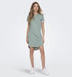 JDY Ivy Groene T-shirt jurk voor dames (346900)