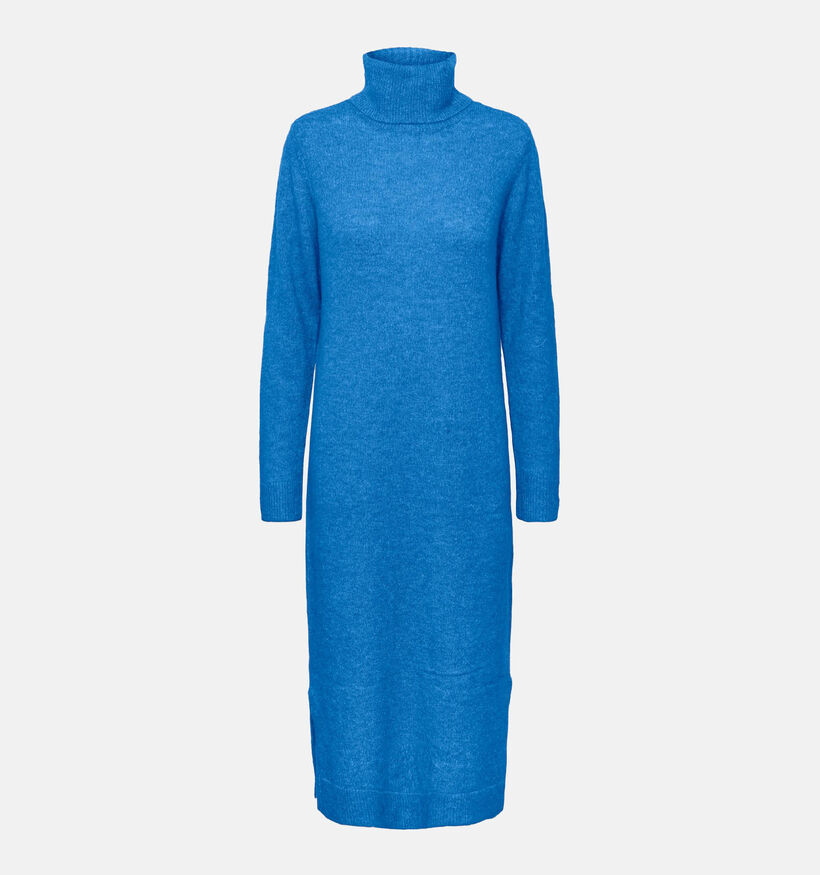 Pieces Juliana Blauwe Lange Trui jurk voor dames (344973)