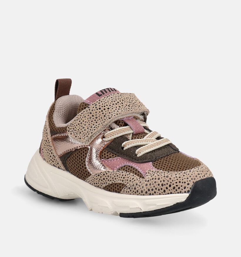 Little David Taupe Sneakers voor meisjes (378835) - geschikt voor steunzolen