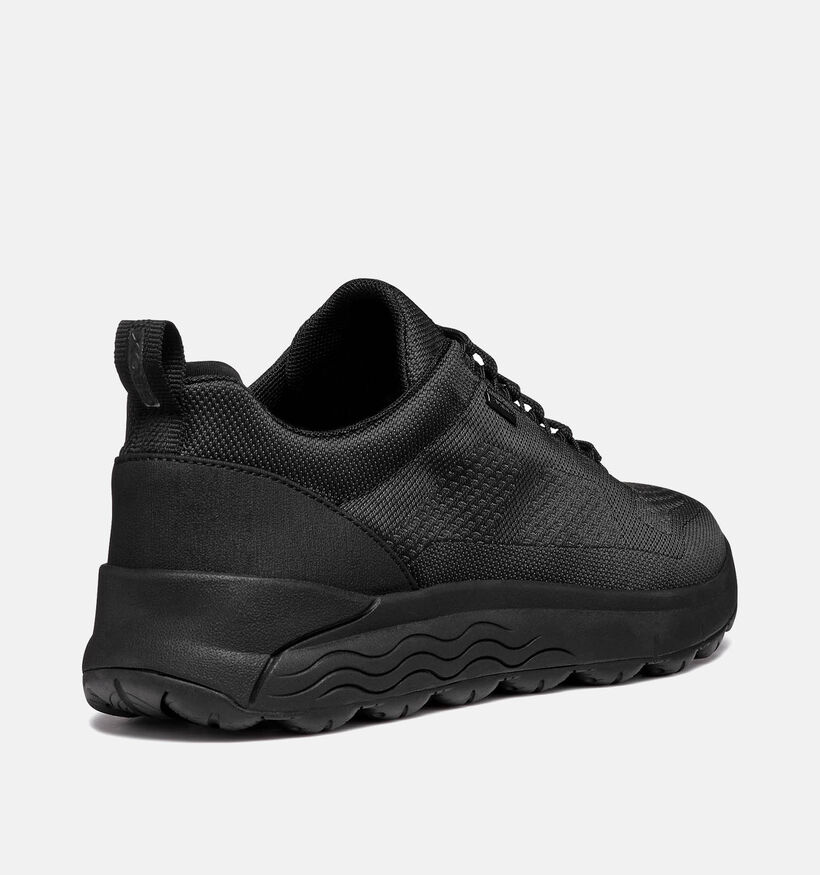Geox Spherica Chaussures à lacets en Noir pour hommes (344346) - pour semelles orthopédiques