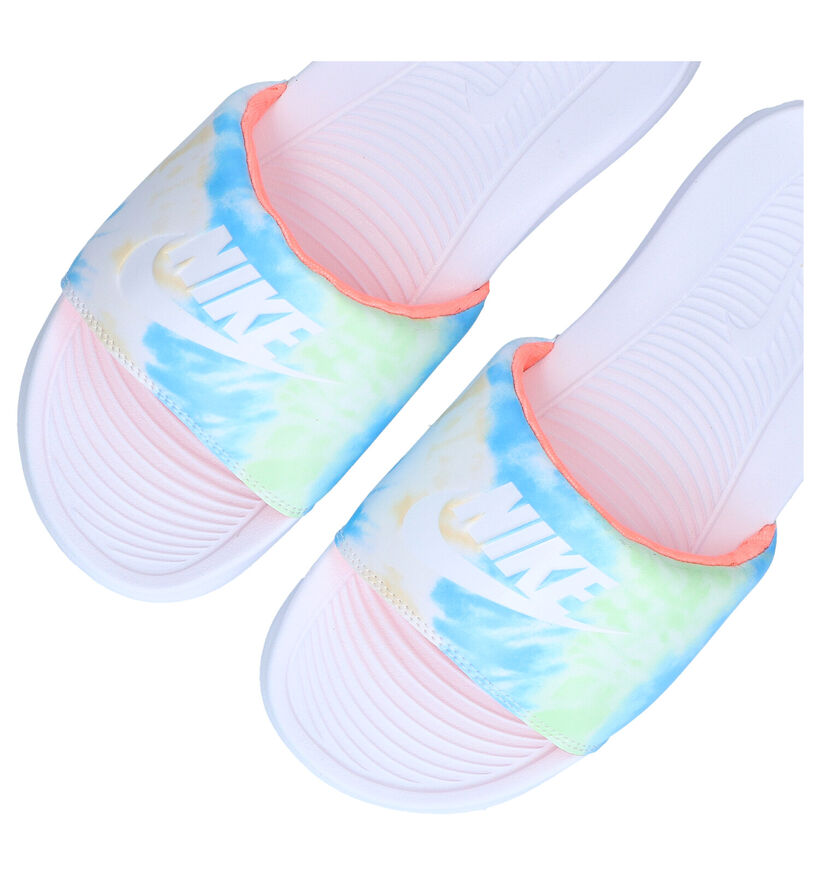 Nike Victori Print Nu-pieds en Blanc en synthétique (290946)