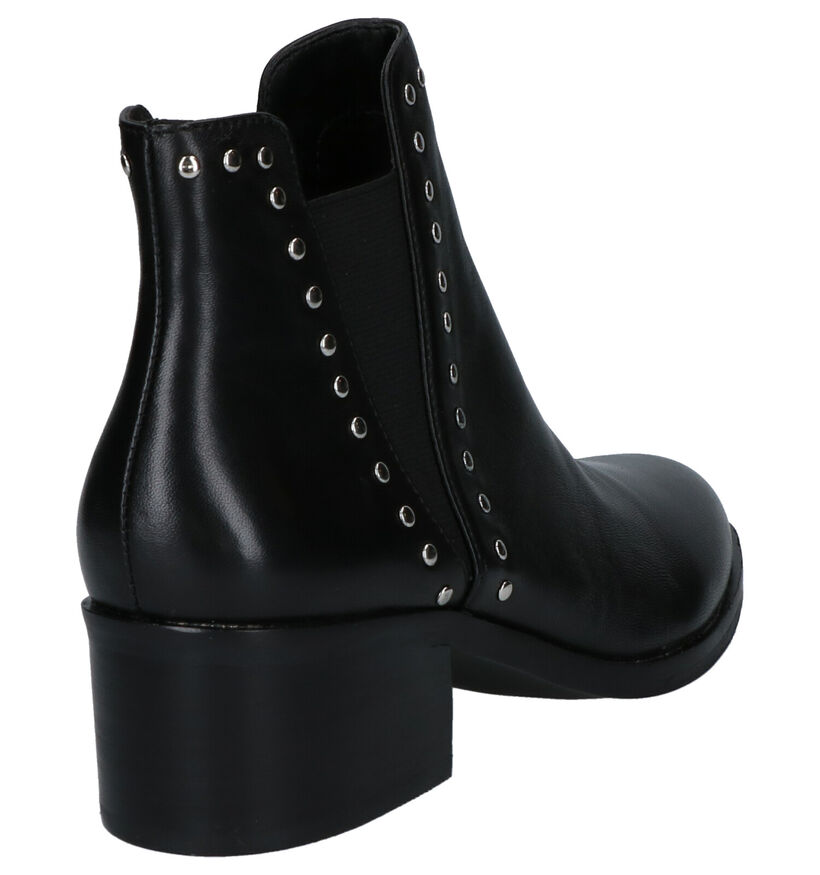 Steve Madden Cade Bottillons en Noir en cuir (256085)