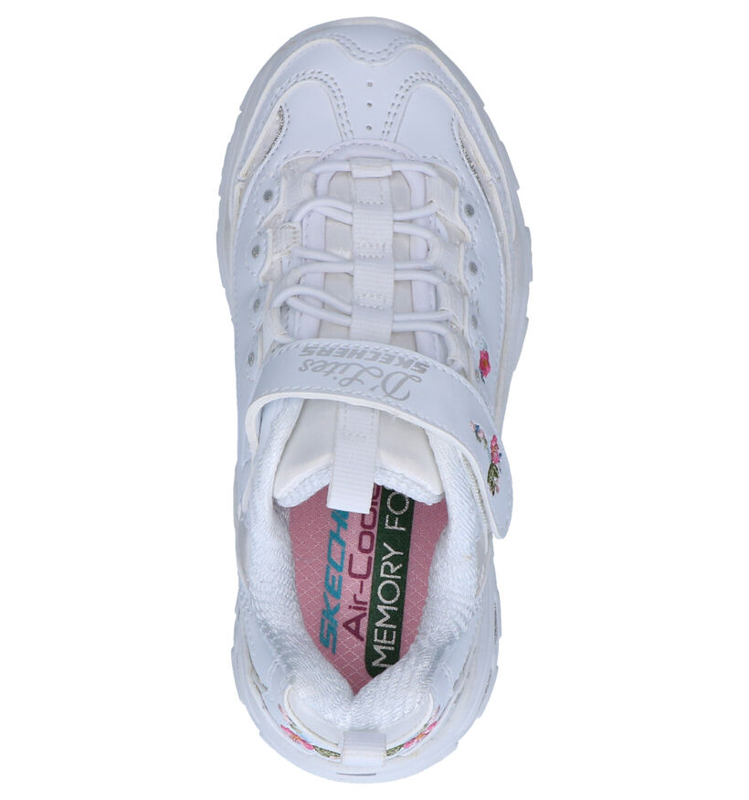 Skechers D'Lites Roze Sneakers in stof (263916)