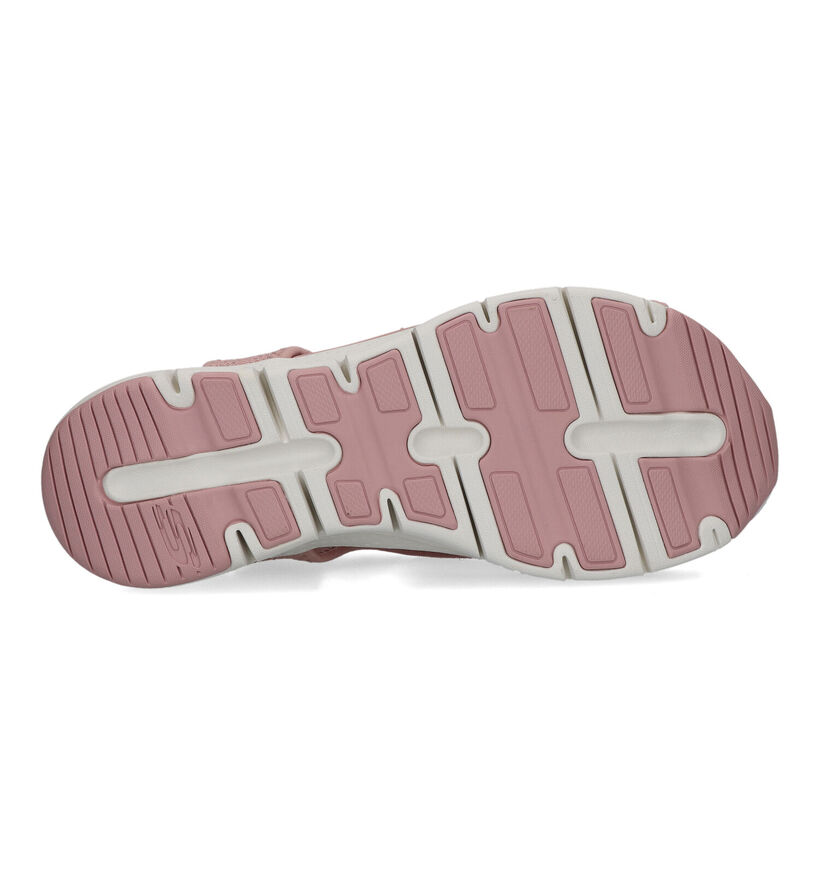 Skechers Arch Fit Sandales en Brun pour femmes (338827)