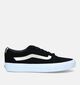 Vans Ward Zwarte Skate sneakers in daim (328035)