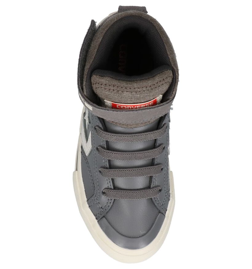 Converse Pro Blaze Strap HI Zwarte Sneakers voor jongens (293598) - geschikt voor steunzolen