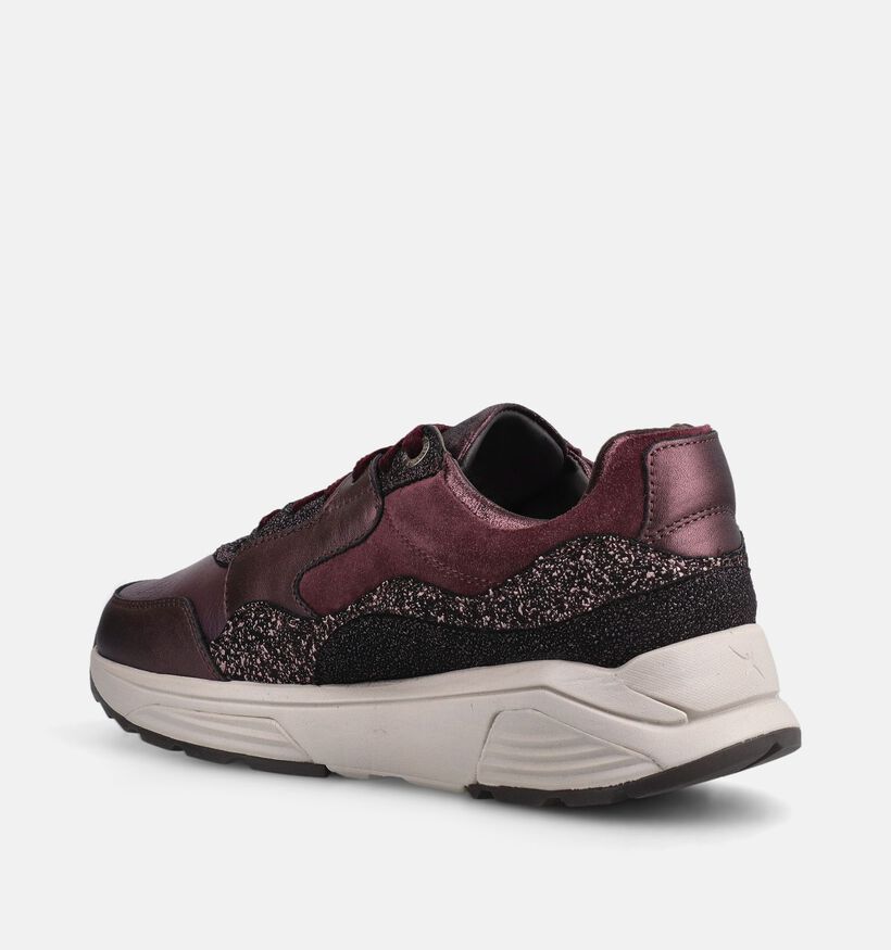 Xsensible Golden Gate Bordeaux Sneakers voor dames (377665) - geschikt voor steunzolen