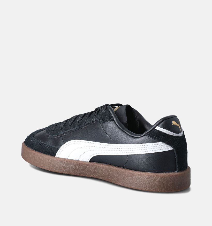 Puma Club II Era Jr Zwarte Sneakers voor jongens, meisjes (359282) - geschikt voor steunzolen
