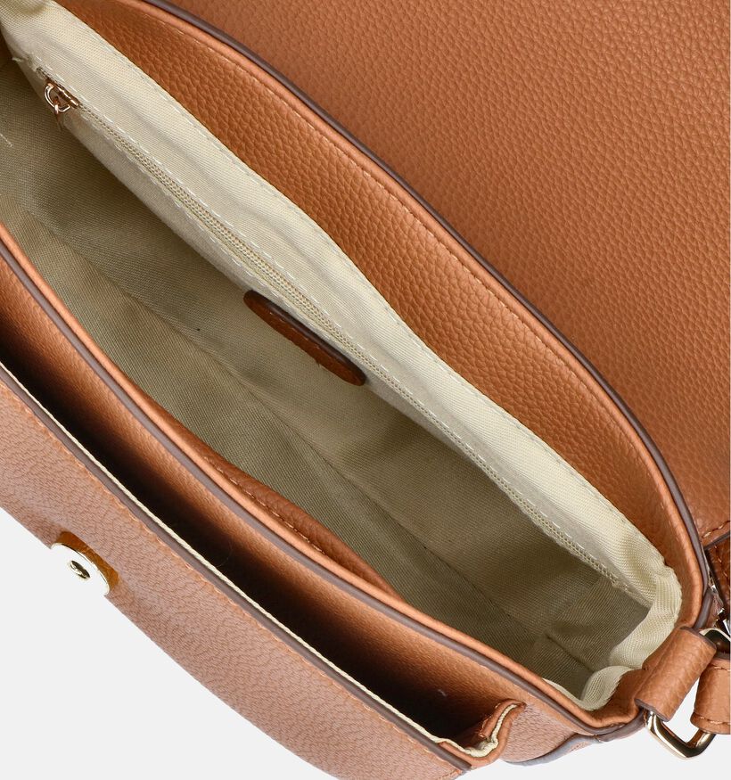 Laurent David Nos 009 Sac porté croisé en Cognac pour femmes (351286)