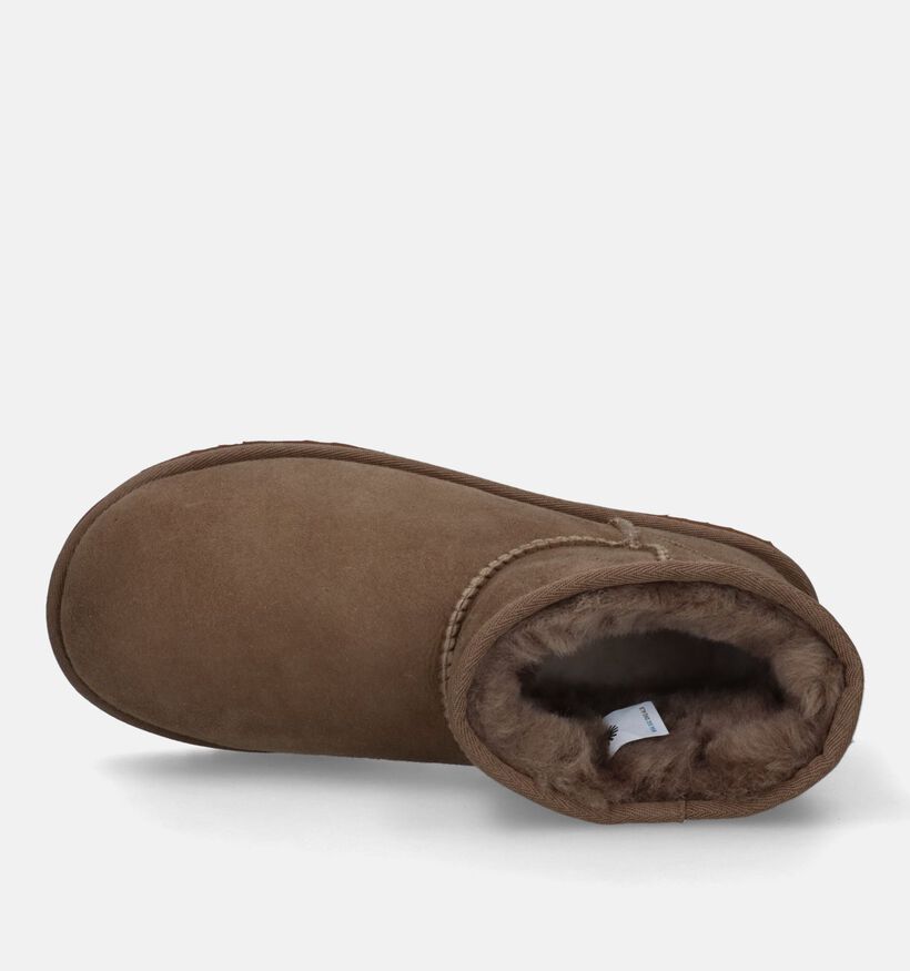 UGG Classic Mini Bottes en Cognac pour femmes (344848)